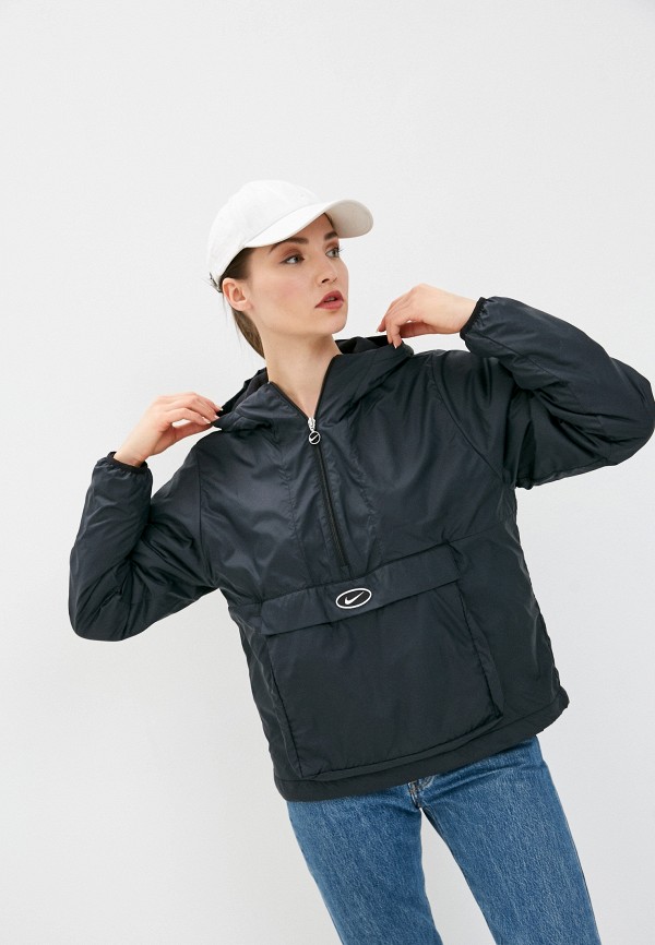 

Куртка утепленная Nike, Черный, W NSW SWSH SYN FILL ANORAK
