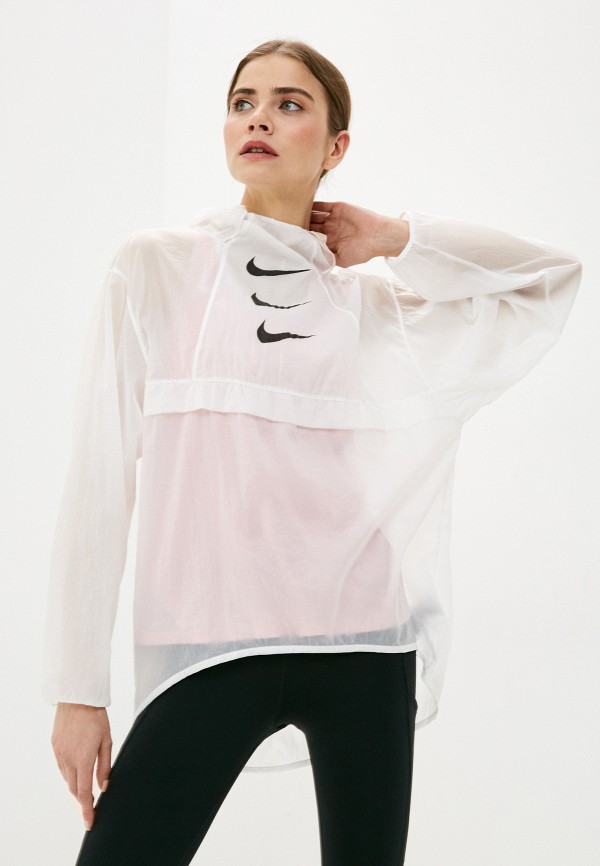 

Ветровка Nike, Белый, W NK RUN DVN PO PCKBL JKT