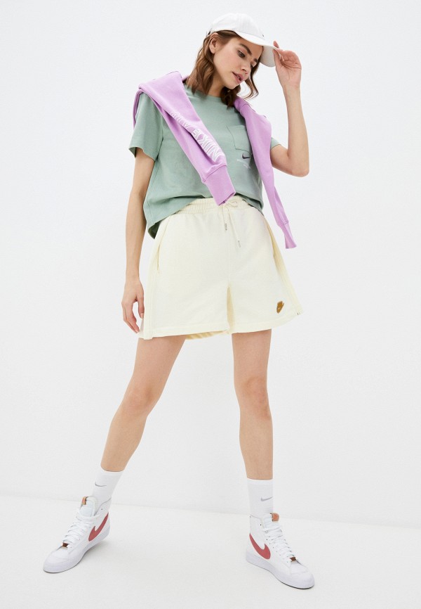 

Шорты спортивные Nike, Желтый, W NSW SHORT EARTH DAY FT