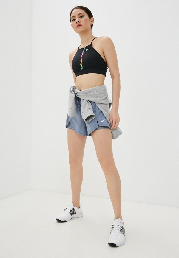 

Топ спортивный Nike, Черный, W NK INDY RAINBOW LADDR BRA HI