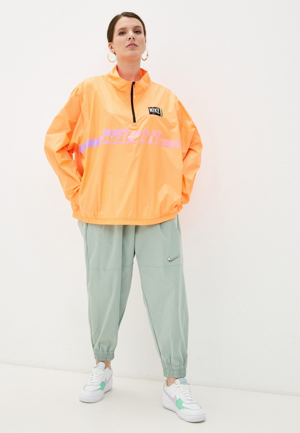 

Ветровка Nike, Оранжевый, W NSW WVN PO JKT WASH PLUS