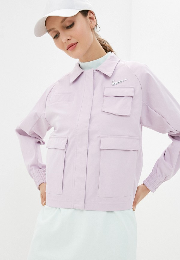 

Куртка Nike, Фиолетовый, W NSW SWSH JKT WVN