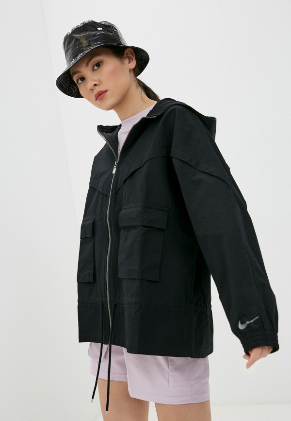 

Куртка Nike, Черный, W NSW ICN CLSH JKT WR CANVAS