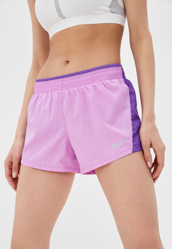 

Шорты спортивные Nike, Фиолетовый, W NK 10K SHORT