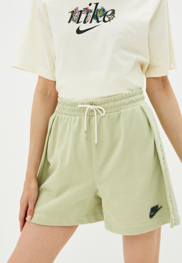 

Шорты спортивные Nike, Зеленый, W NSW SHORT EARTH DAY FT