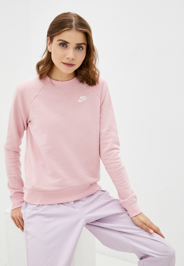 

Свитшот Nike, Розовый, W NSW ESSNTL CREW FLC