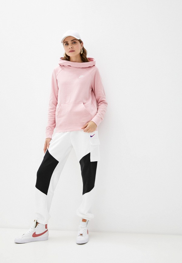 

Худи Nike, Розовый, W NSW ESSNTL FNL PO FLC