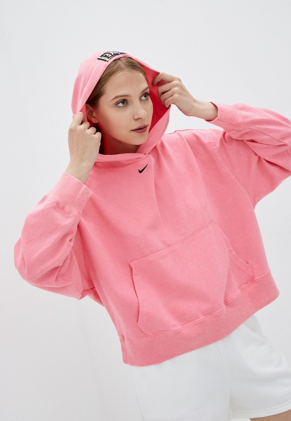 

Худи Nike, Розовый, W NSW WASH HOODIE