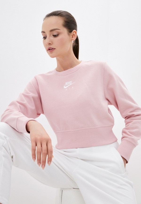 

Свитшот Nike, Розовый, W NSW AIR CREW FLC