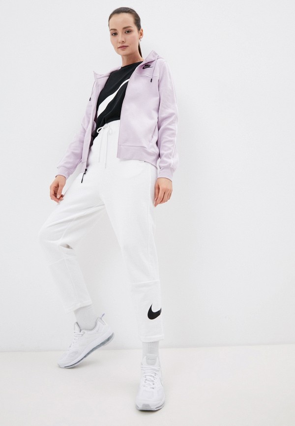 

Толстовка Nike, Фиолетовый, W NSW FZ HOODIE MLNM FLC