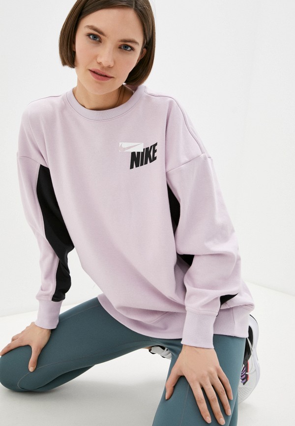 

Свитшот Nike, Фиолетовый, W NK DRY GET FIT FC CB GX CRW