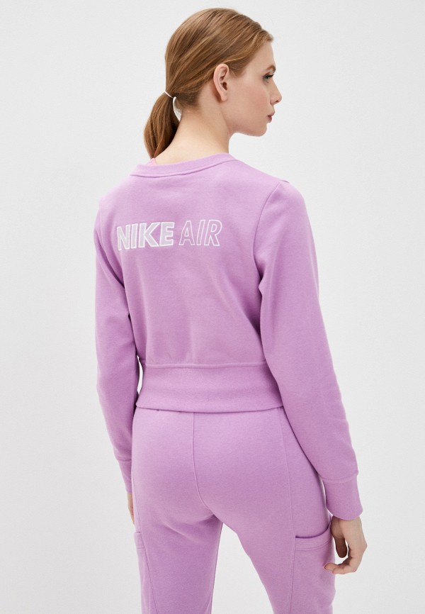 

Свитшот Nike, Фиолетовый, W NSW AIR CREW FLC