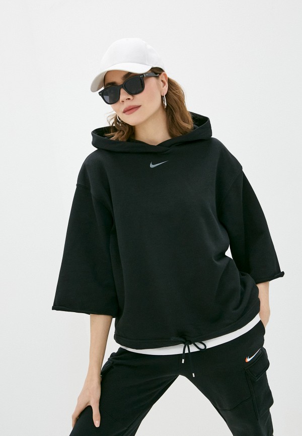 

Худи Nike, Черный, W NSW ICN CLSH SS HOODIE FT