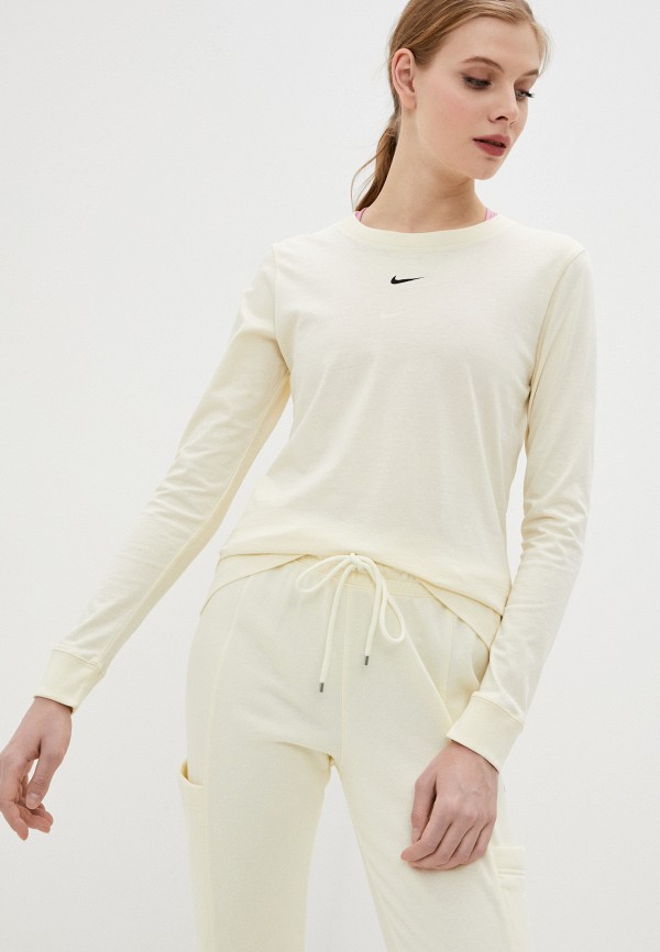 

Лонгслив Nike, Бежевый, W NSW TEE ESSNTL LS LBR