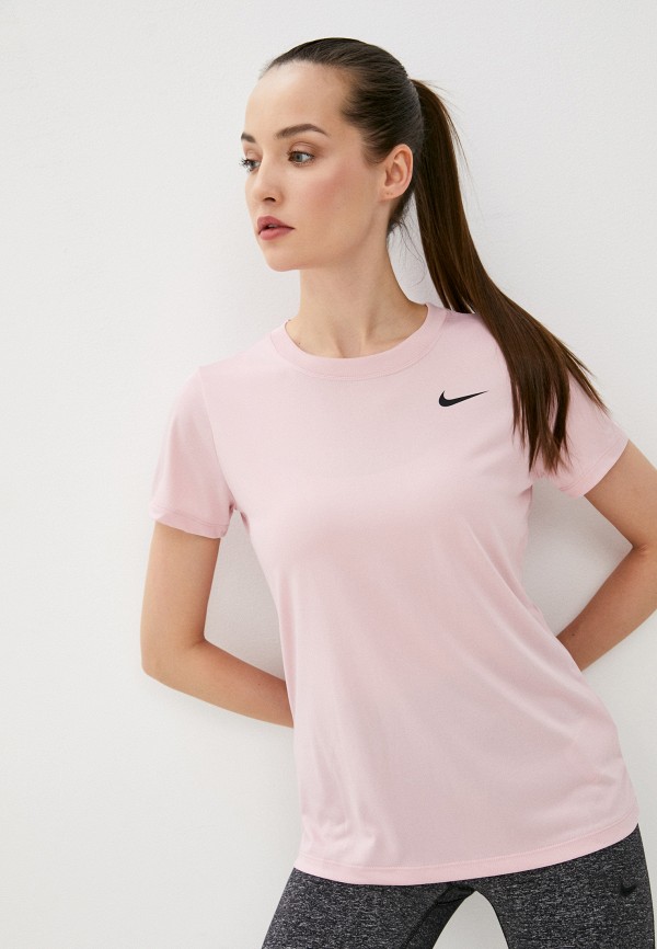 

Футболка спортивная Nike, Розовый, W NK DF LEG TEE CREW