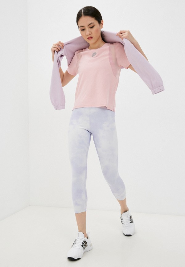 

Футболка спортивная Nike, Розовый, W NK AIR TOP SS