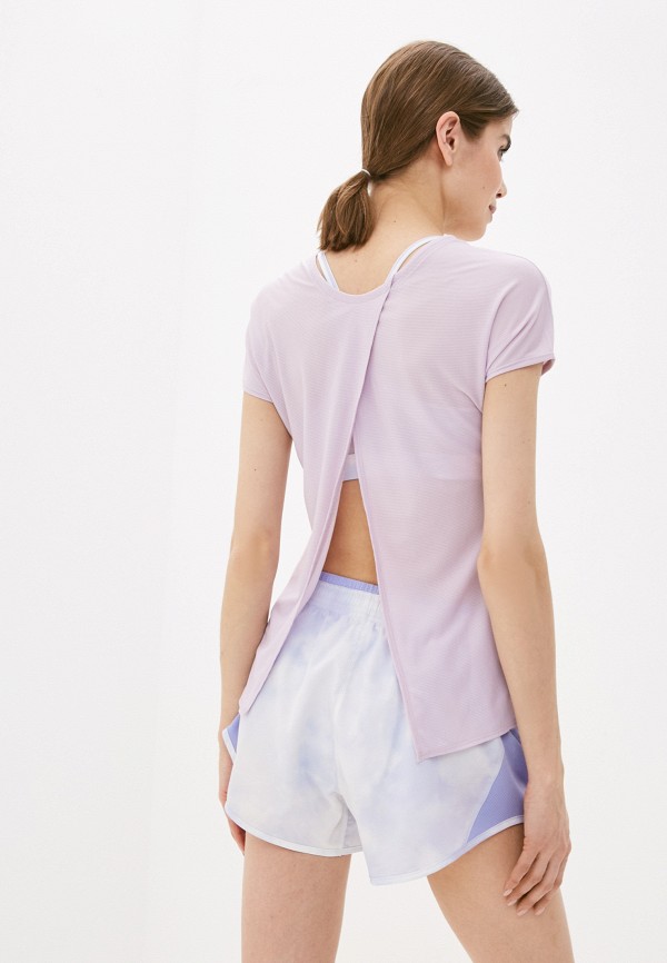 

Футболка спортивная Nike, Фиолетовый, W NK ICON CLASH MILER SS