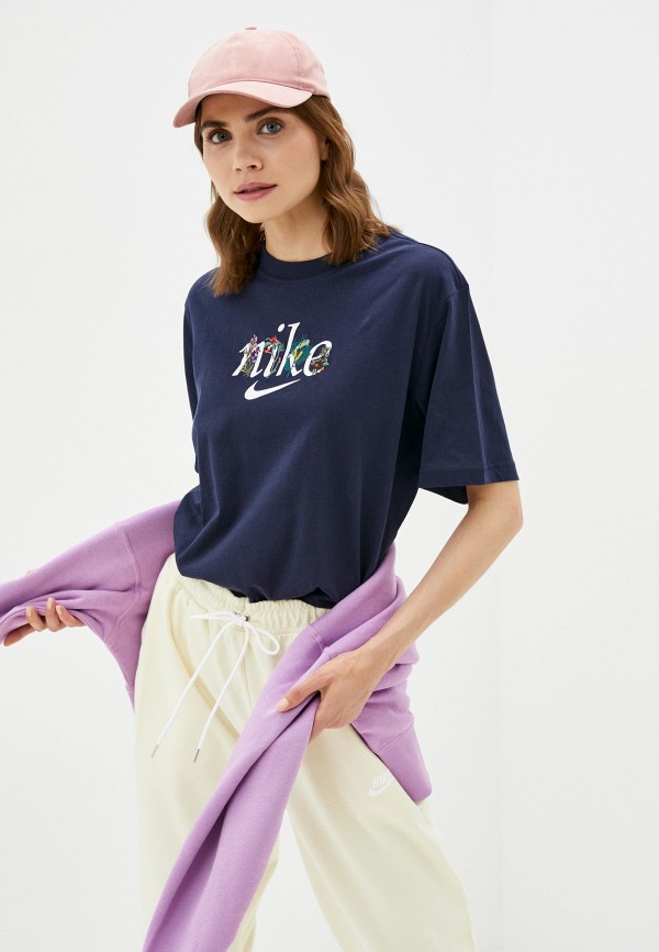 

Футболка Nike, Синий, W NSW TEE BOXY NATURE