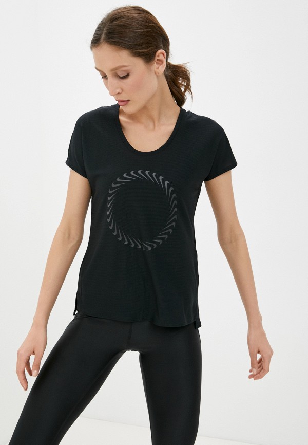

Футболка спортивная Nike, Черный, W NK ICON CLASH MILER SS