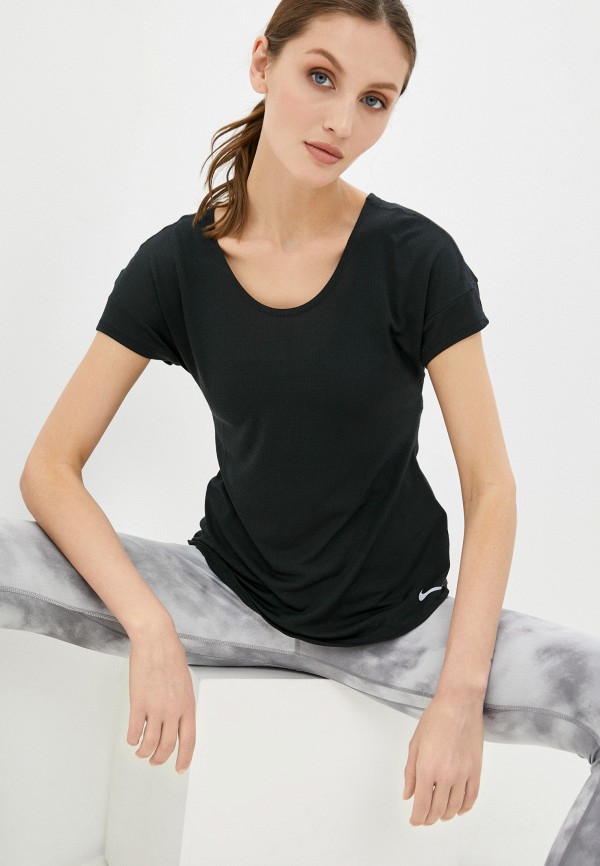

Футболка спортивная Nike, Черный, W NK BREATHE TOP COOL