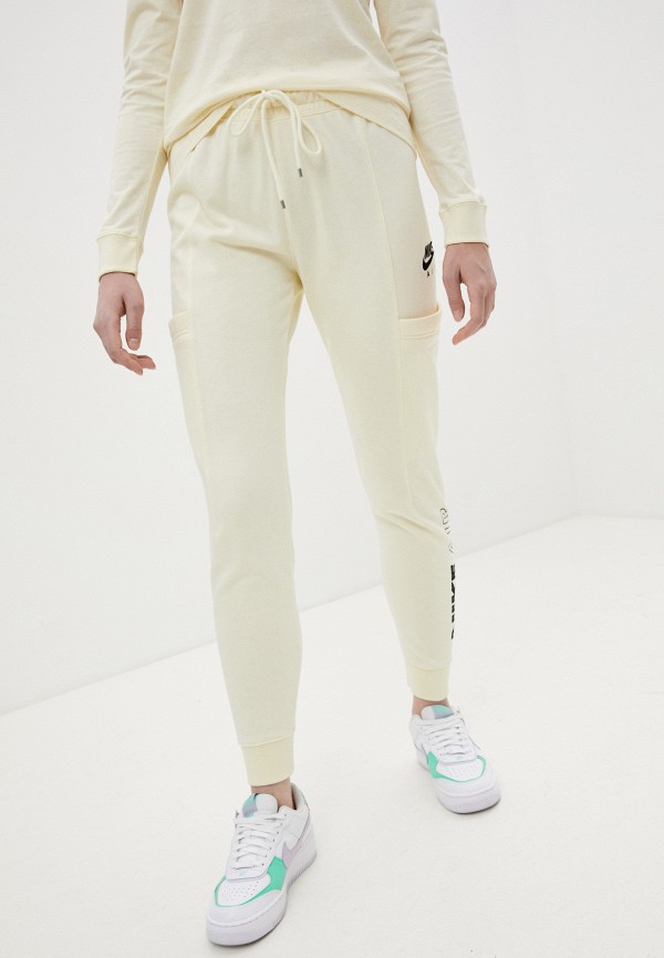 

Брюки спортивные Nike, Желтый, W NSW AIR PANT FLC MR