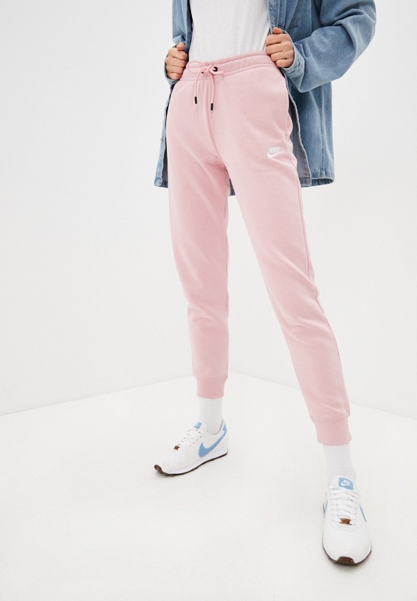 

Брюки спортивные Nike, Розовый, W NSW ESSNTL PANT REG FLC MR