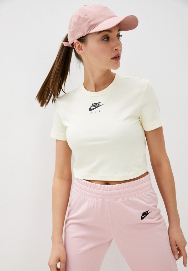 

Топ Nike, Желтый, W NSW AIR SS TOP CROP