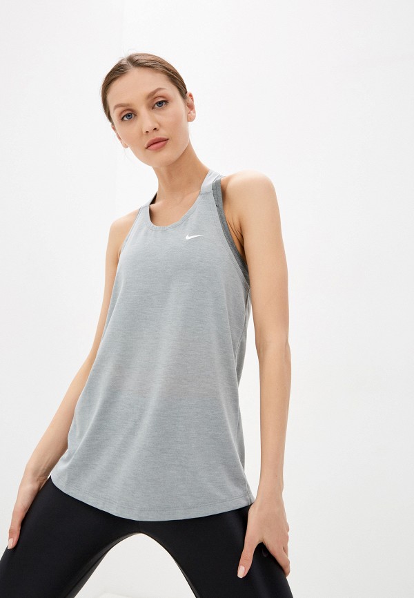 

Майка спортивная Nike, Серый, W NK DRY ESS ELASTIKA TANK