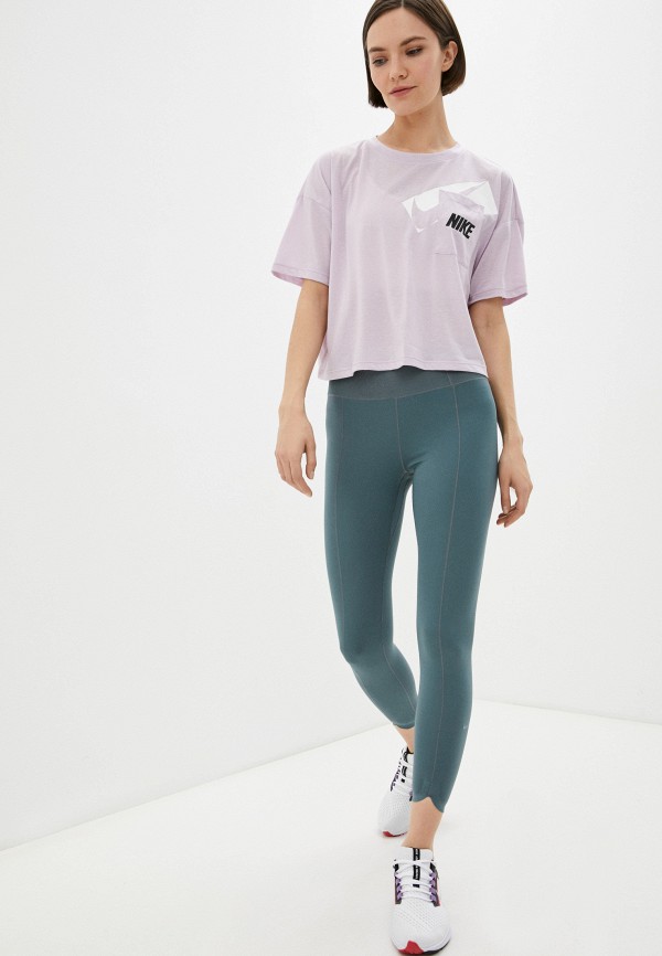 

Футболка спортивная Nike, Фиолетовый, W NK DRY GRX CROP TOP