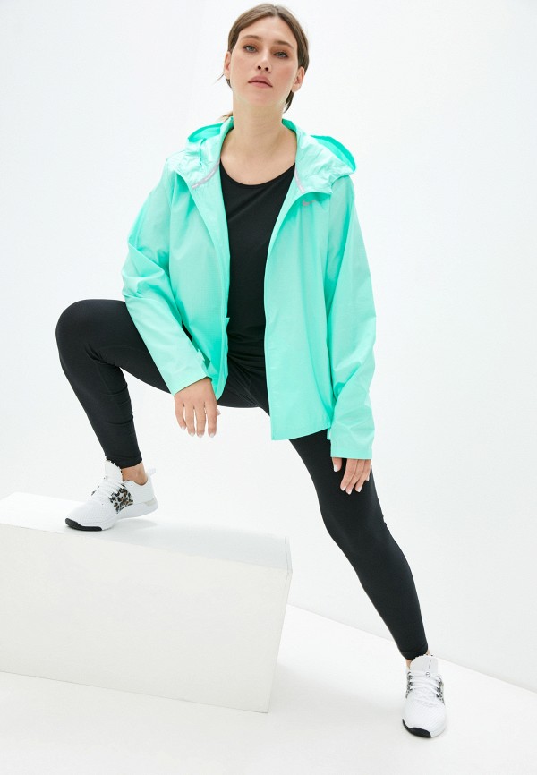 

Ветровка Nike, Бирюзовый, W NK ESSENTIAL JACKET PLUS