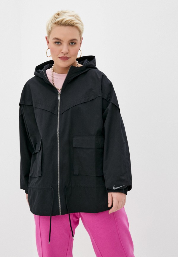 

Куртка Nike, Черный, W NSW ICN CLSH JKT WR CVS PLUS