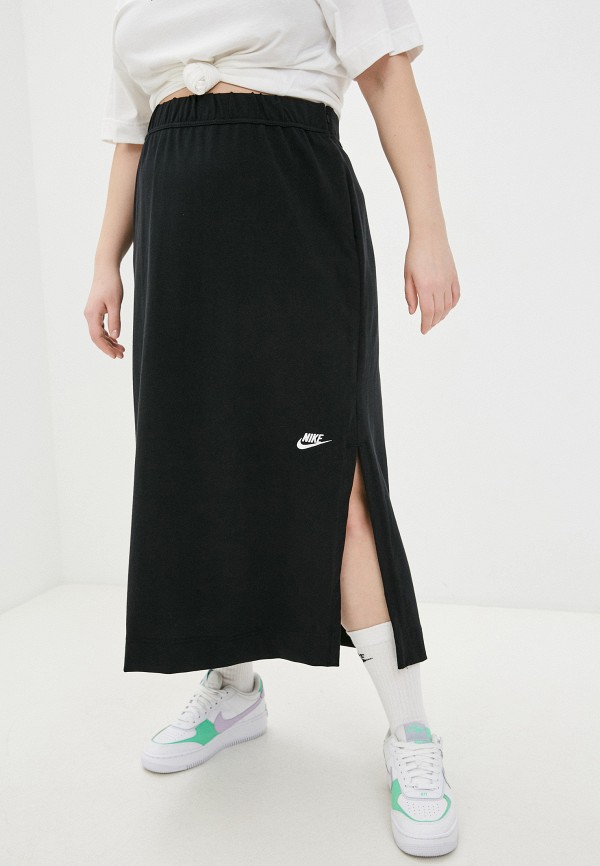 

Юбка Nike, Черный, W NSW SKIRT MAXI JRSY PLUS