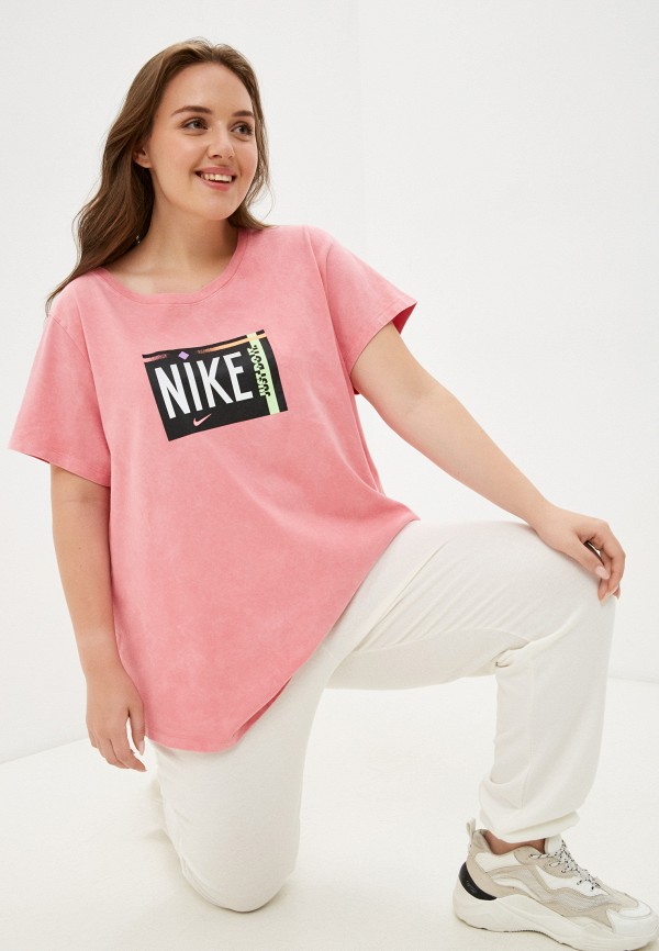 

Футболка Nike, Розовый, W NSW TEE WASH PLUS