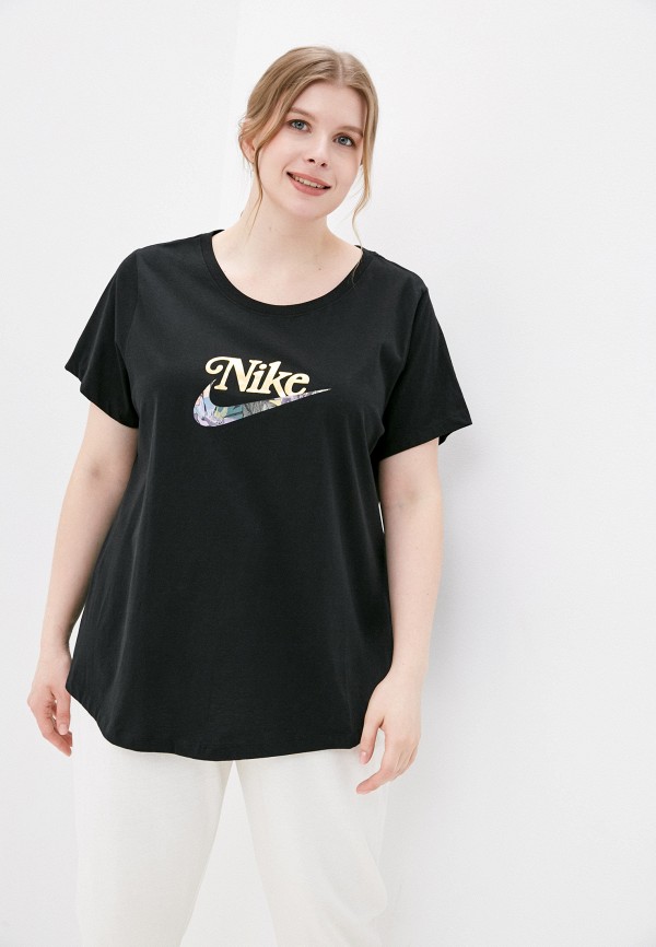 

Футболка Nike, Черный, W NSW TEE FEMME PLUS