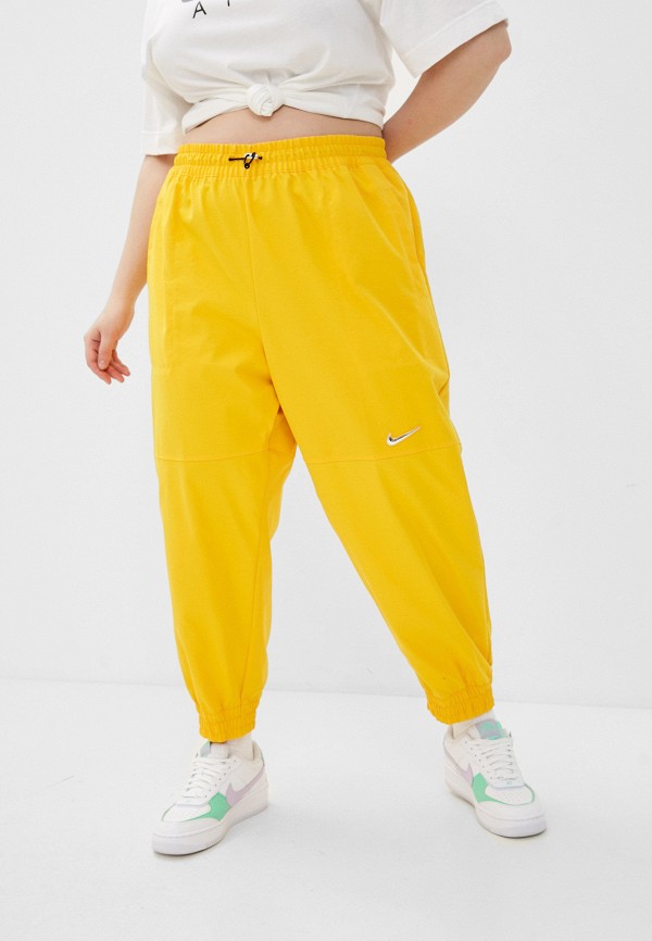 

Брюки спортивные Nike, Желтый, W NSW SWSH PANT WVN HR PLUS