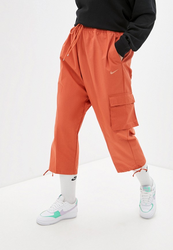 

Брюки спортивные Nike, Оранжевый, W NSW ICN CLASH PANT HR PLUS