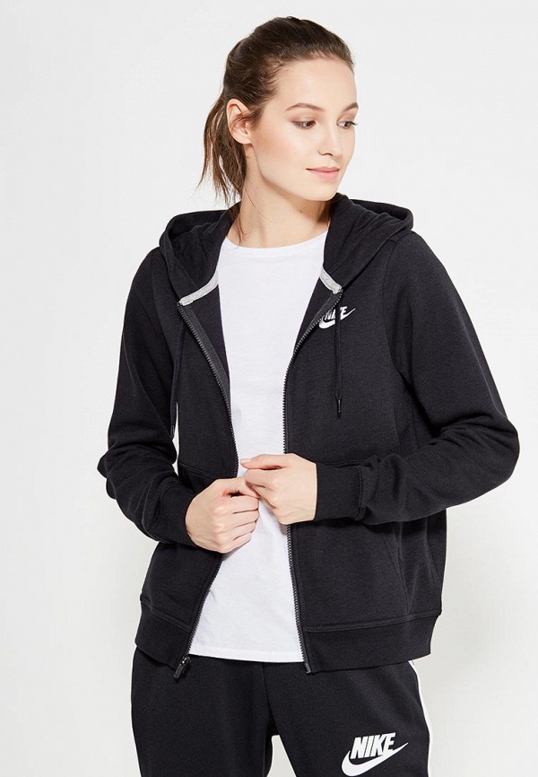 

Толстовка Nike, WOMEN'S SPORTSWEAR HOODIE, Черный