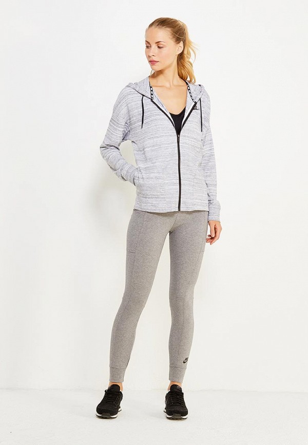 

Толстовка Nike, Серый, W NSW AV15 JKT KNT