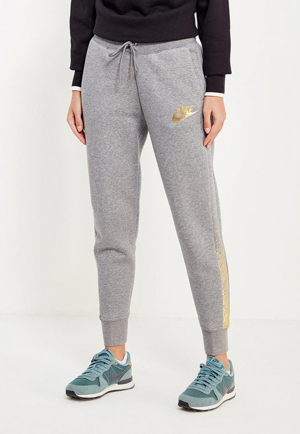 

Брюки спортивные Nike, Серый, W NSW RALLY PANT REG METALLIC