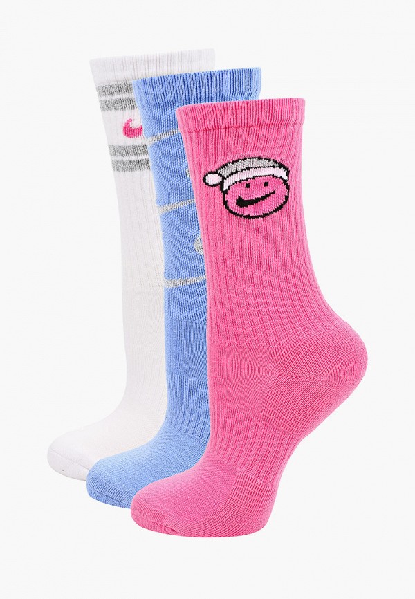 

Комплект Nike, Разноцветный, Y NK EVRDY CUSH CREW 3PR-GIFT