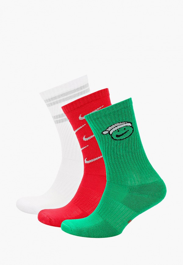 

Комплект Nike, Разноцветный, Y NK EVRDY CUSH CREW 3PR-GIFT