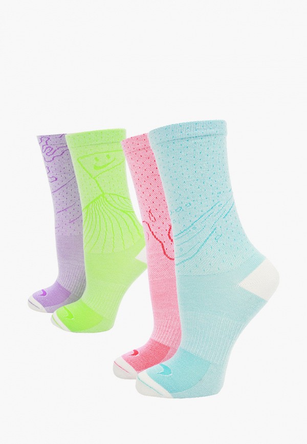 

Носки 2 пары Nike, Разноцветный, Y NK SWOOSH LTWT CREW 2PR EXPR