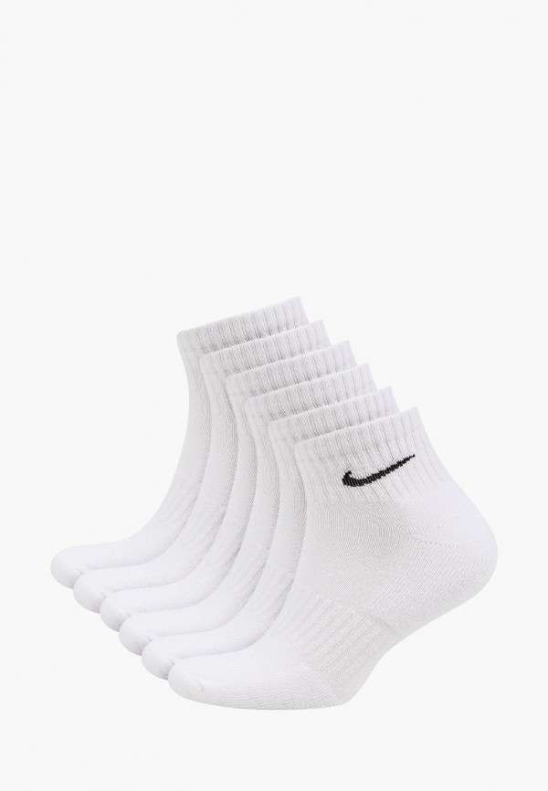 

Носки 6 пар Nike, Белый, U NK EVERYDAY CUSH ANKL 6PR-BD