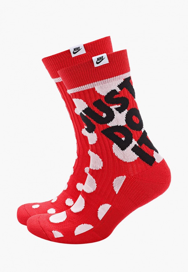 

Комплект Nike, Красный, U SNKR SOX CREW 2PR - JDI DOTS