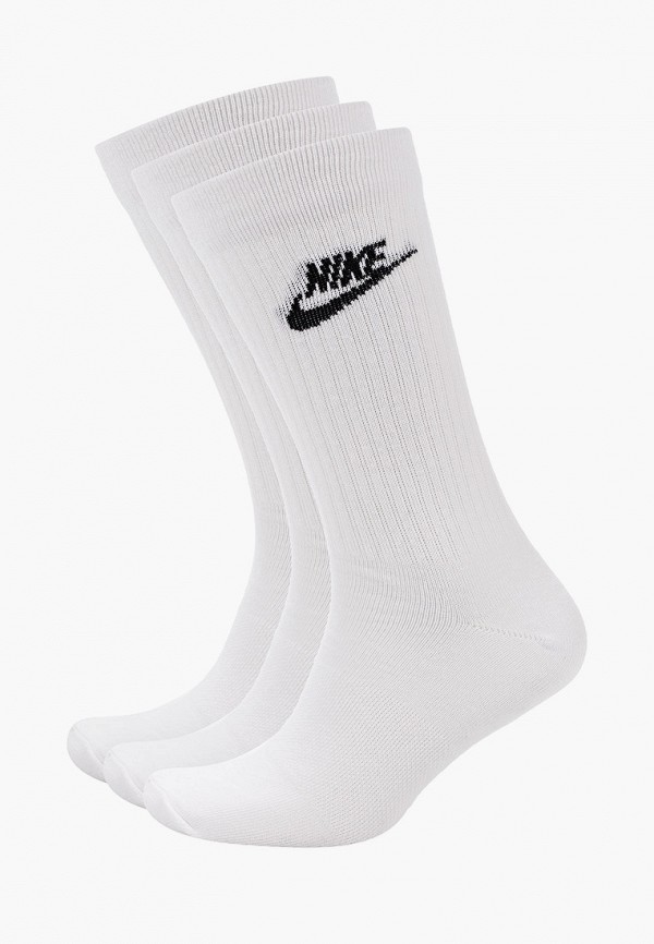

Носки 3 пары Nike, Белый, U NK NSW EVRY ESSENTIAL CREW