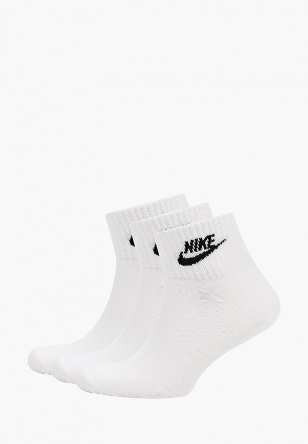 

Носки 3 пары Nike, Белый, U NK NSW EVRY ESSENTIAL ANKLE