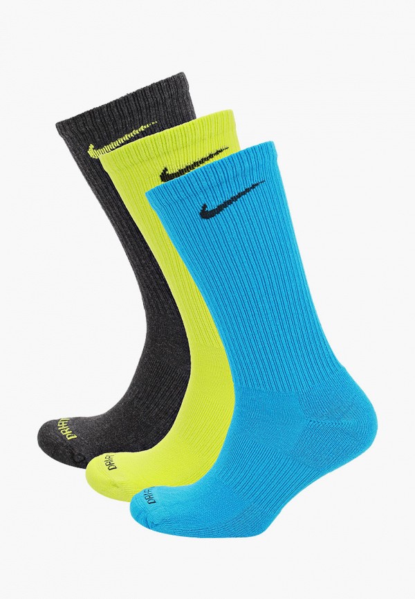 

Комплект Nike, Разноцветный, U NK EVRY PLUS CUSH CREW 3PR