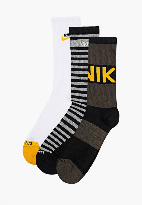 

Носки 3 пары Nike, Разноцветный, U NK SB EVERYDAY MAX LTWT CREW