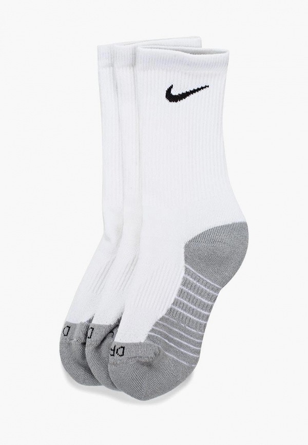

Носки 3 пары Nike, Белый, UNISEX EVERYDAY MAX CUSHION CREW TRAINING SOCK (3 PAIR)