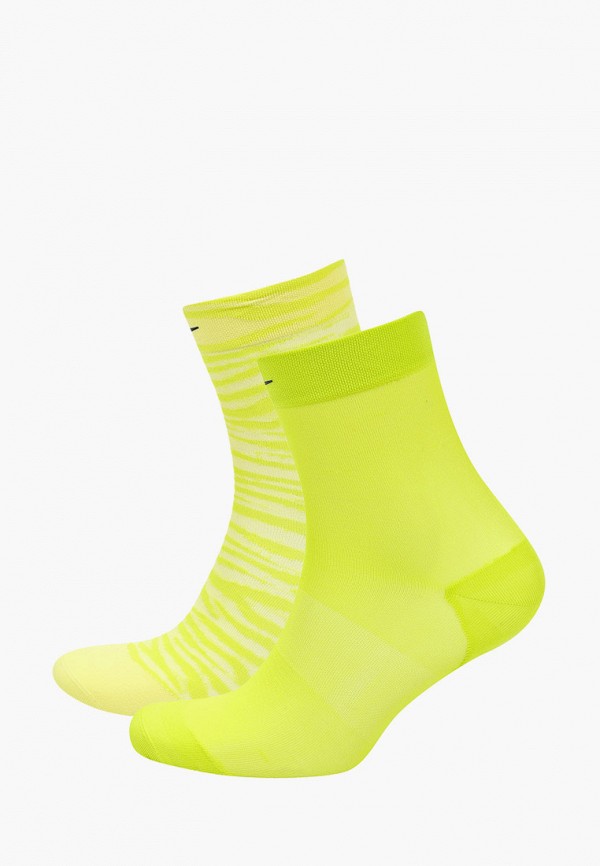 

Носки 2 пары Nike, Зеленый, W NK SHEER ANKLE - 2PR SOLID